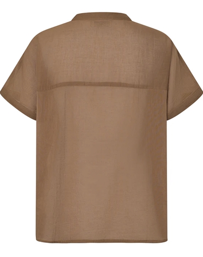 Lollys Laundry - MyaLL Skjorte - Camel